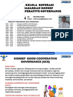 Good Cooperative Governance - GCG FT