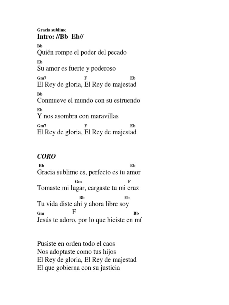 Gracia Sublime | PDF