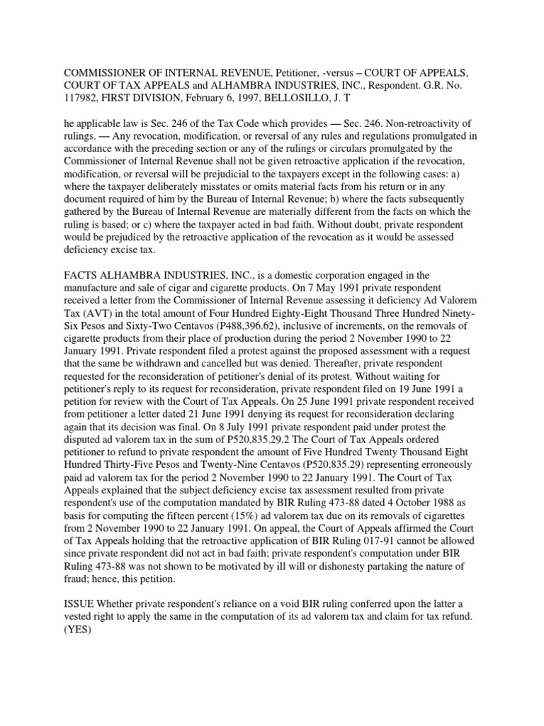76 cir v ca 267 scra 576 pdf taxes ad valorem tax