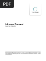 Laser Light Consent Form | PDF