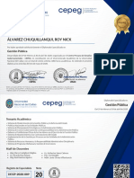 Diploma: Álvarez Chuquillanqui, Roy Nick