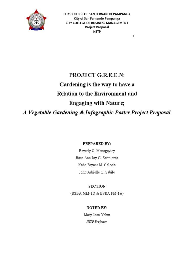 Project Green PDF Communication