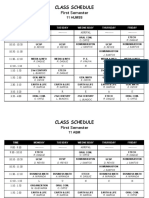 11 Class Sched