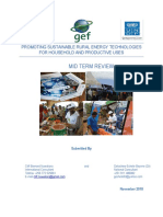 Final Report For UNDP GEF RET PROJECT MTR 27th Nov 2018