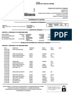 Codigo de Cliente No. 19805004: Estado de Cuenta Integral