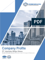 Company Profile PT. Interindo Widya Utama