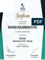 Sertifikat PEFC COC_Bimanda Herlambang Putra