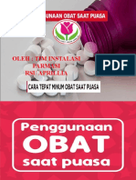 Minum Obat Saat Puasa