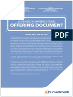 Offering Document of JSPSF