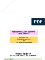 Strategi Pemberantasan Korupsi di Indonesia