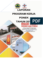 Laporan Progam Kerja Ponek 2018