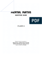 Mental Maths Gr6 English