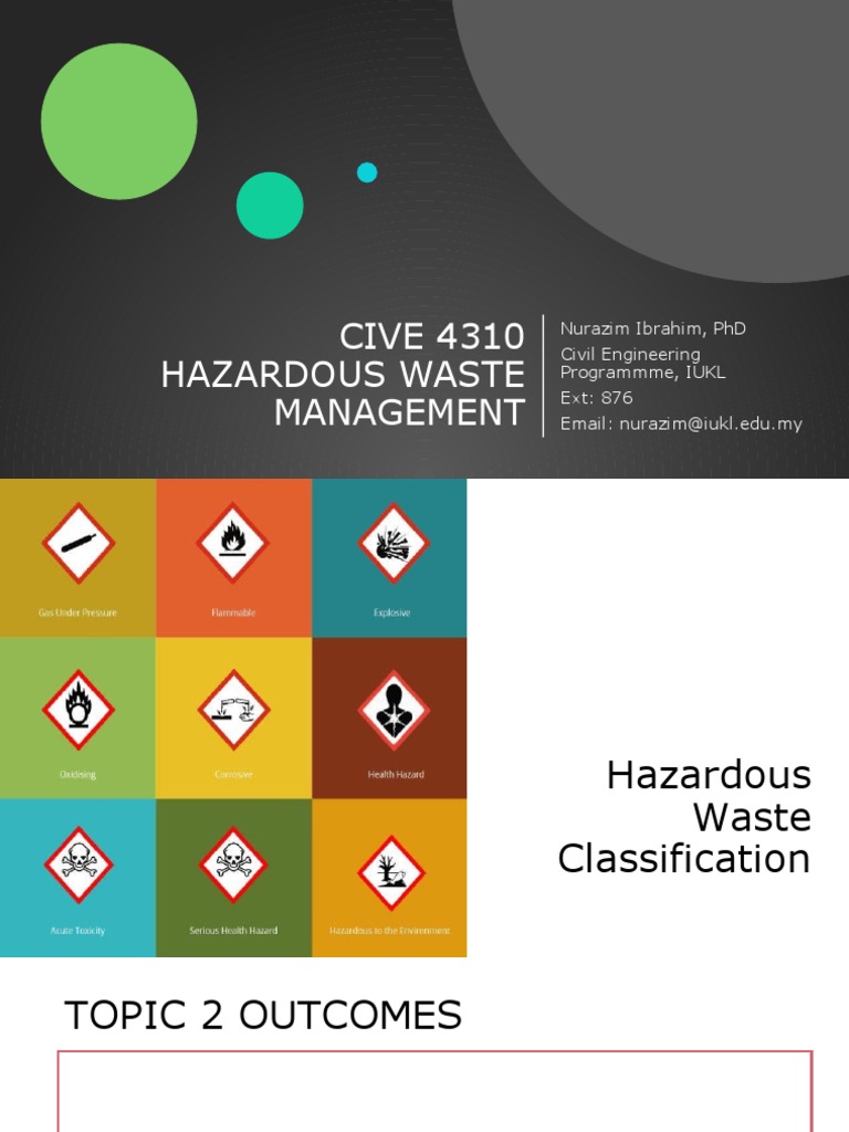 Chapter 2 Hazardous Waste Characterization March 2021 PDF Hazardous Waste Clean Water Act