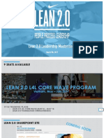 Lean 2.0 Leadership Masterclass Presentations