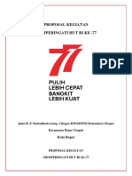 Proposal Kegiatan Agustusan Cibogor 2022