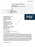 Jurisprudencia sobre abuso sexual y detención ilegal