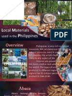 2nd Q Week 6 - Local Materials Used in The Philippines