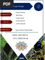 Digital Logic Design: Dcse, Section C Uet, Peshawar