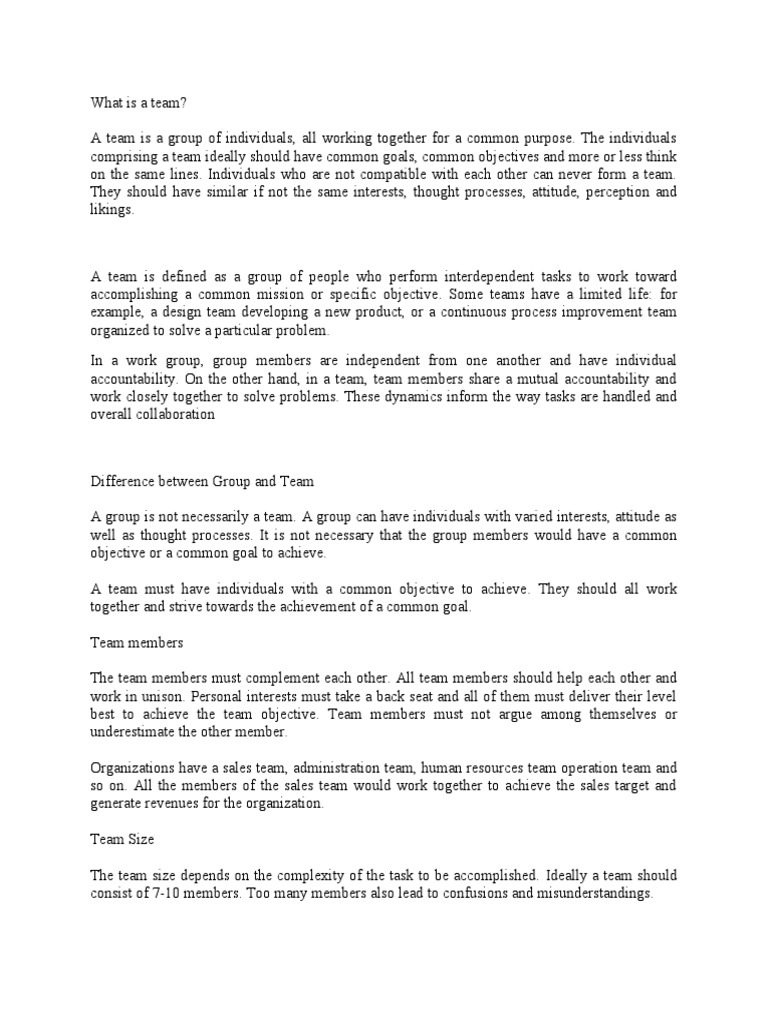 Additional Material For Lead Small Team PDF Leadership Goal