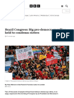 Brazil Congress - Big Pro-Democracy Rallies Held To Condemn Rioters - BBC News