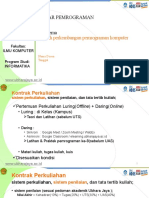 Modul 1. Sejarah Perkembangan Pemrograman Komputer