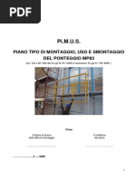 7- PIMUS MULTIDIREZIONALE parapetto montaggio