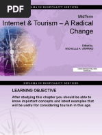 Internet and Tourism A Radical Change