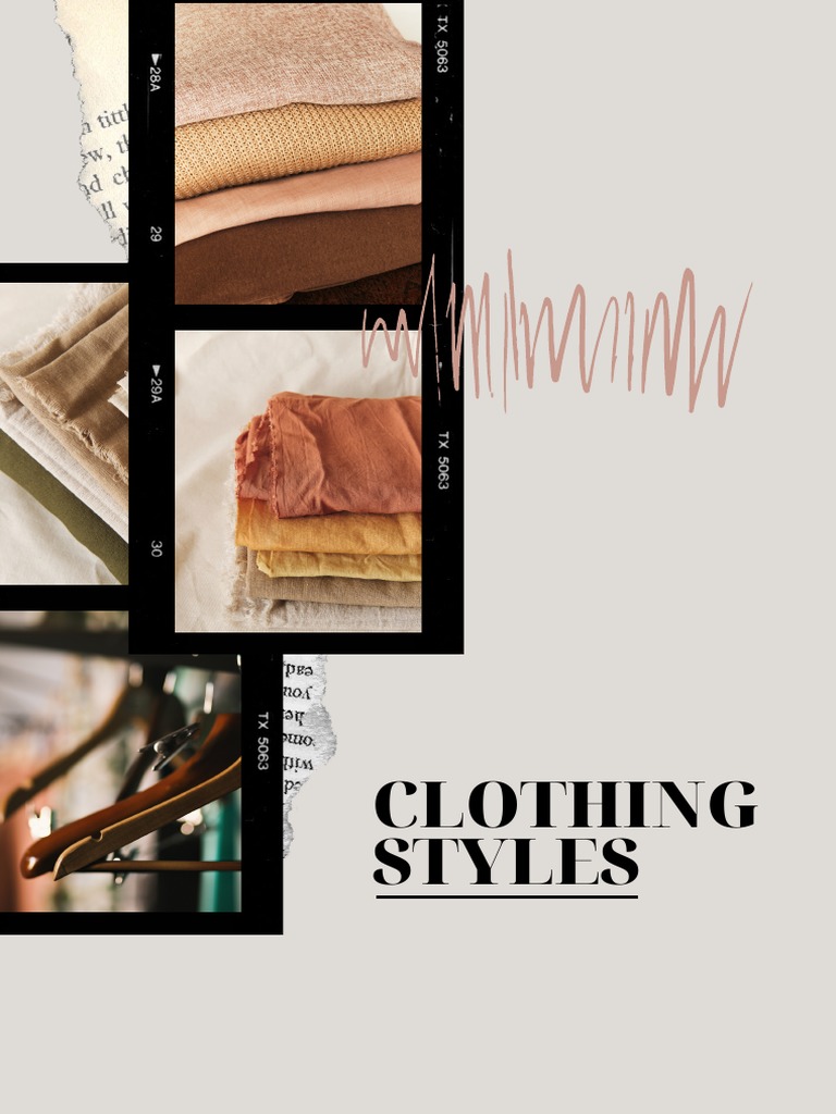 Clothing Styles and Fashion Choices | PDF