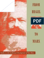 From Hegel to Marx—Studies in the Intellectual Development of Karl Marx {Sidney Hook} (1962) 0231096658