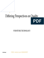 Differing Perspectives on Quality Management