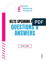 IELTS Speaking Part - 2 QuestionsAnswers