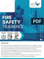 Fire Safety Training Course Contents (Fawn Valley Academe)