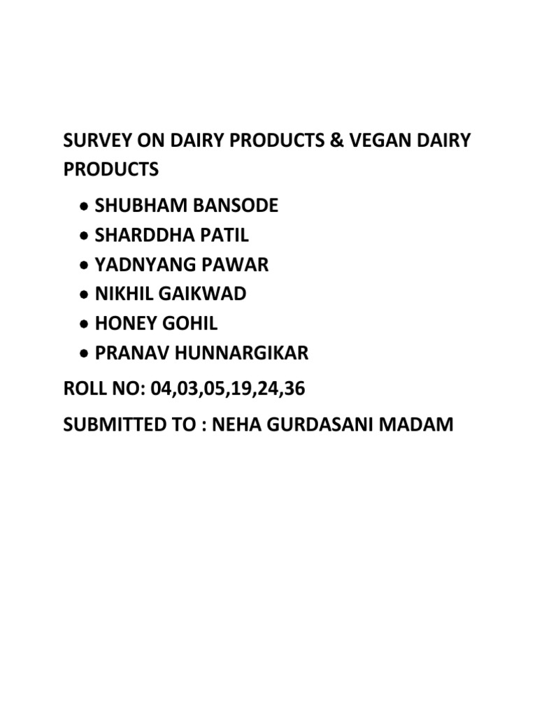 survey-on-dairy-products-pdf