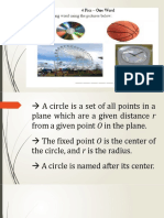 Lesson 6 - Circle (Parts of The Circle)