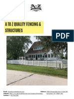 A To Z Quality Fencing & Structures