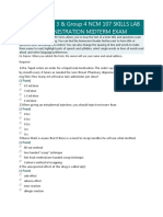 Drug Administration MIdterm Exam