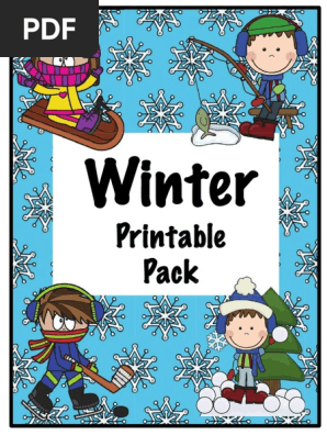 Winter Printable Pack KWG A