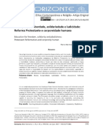 Educação para Liberdade, Solidariedade e Ludicidade - Reforma Protestante e Corporeidade Humana