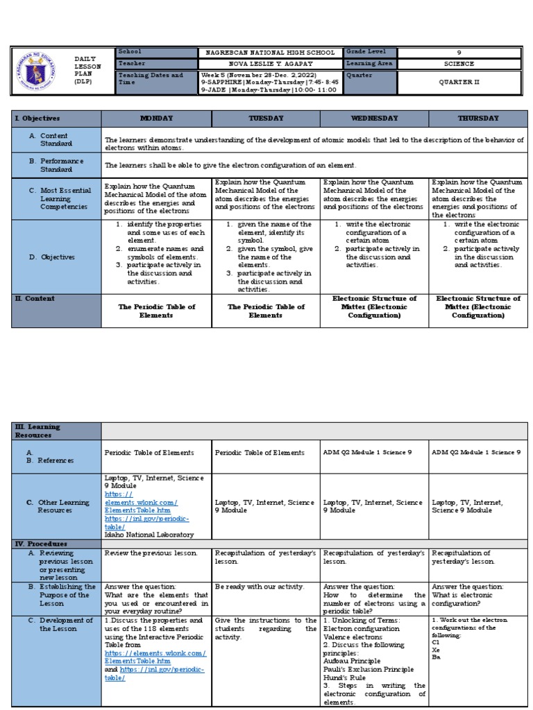 SCIENCE 9SY 20222023Q2W5NOV 28Dec 2,2022 PDF Electron