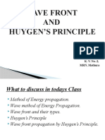 Wave Front & Huygens Principle