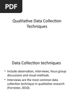 Data Collection Techniques