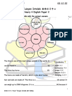 P4 BI2 (Unit 8) 03 December 2022