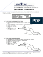 Physioball Prone Progression