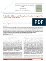 Profitability of Directional Change Based Trading Strategies - The Case of Saudi Stock Market (#353645) - 364689
