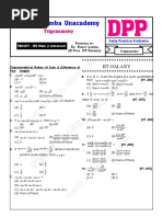 DPP 2trigonometry