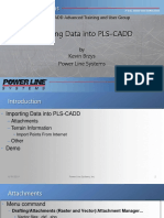 PLS CADD Details 2019 ATUGUST - Nov Importing Data