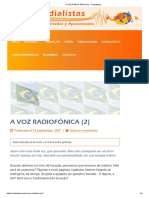 Voz Radiofônica Profissional