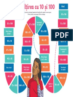 Inmultirea clasa a III-a cu 10 si 100 - Joc de masa