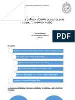 Evaluación psicológica daño víctimas delitos