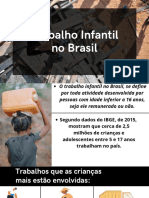 Trabalho Infantil No Brasil